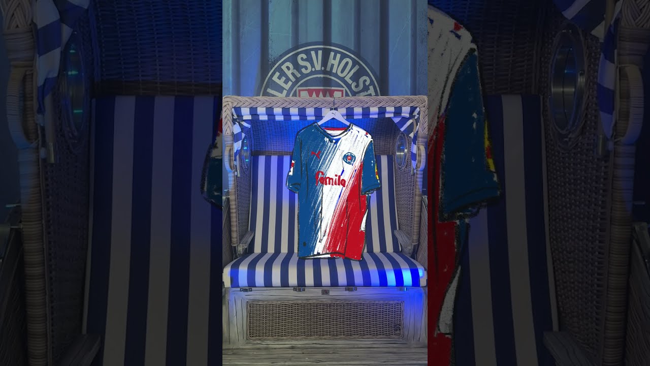 ausGEZEICHNET! 🎨 Sondertrikot, Schal und Gartenzwerg im SH-Look gibts in unserem Fanshop! 💙🤍❤️