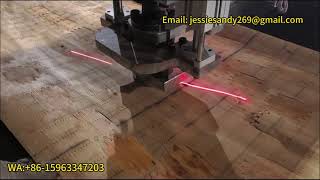 Automatic Hydraulic Veneer Patching Machine High-Speed Veneer Repair Equipment For Plywood Factory