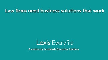 Introducing Lexis® Everyfile