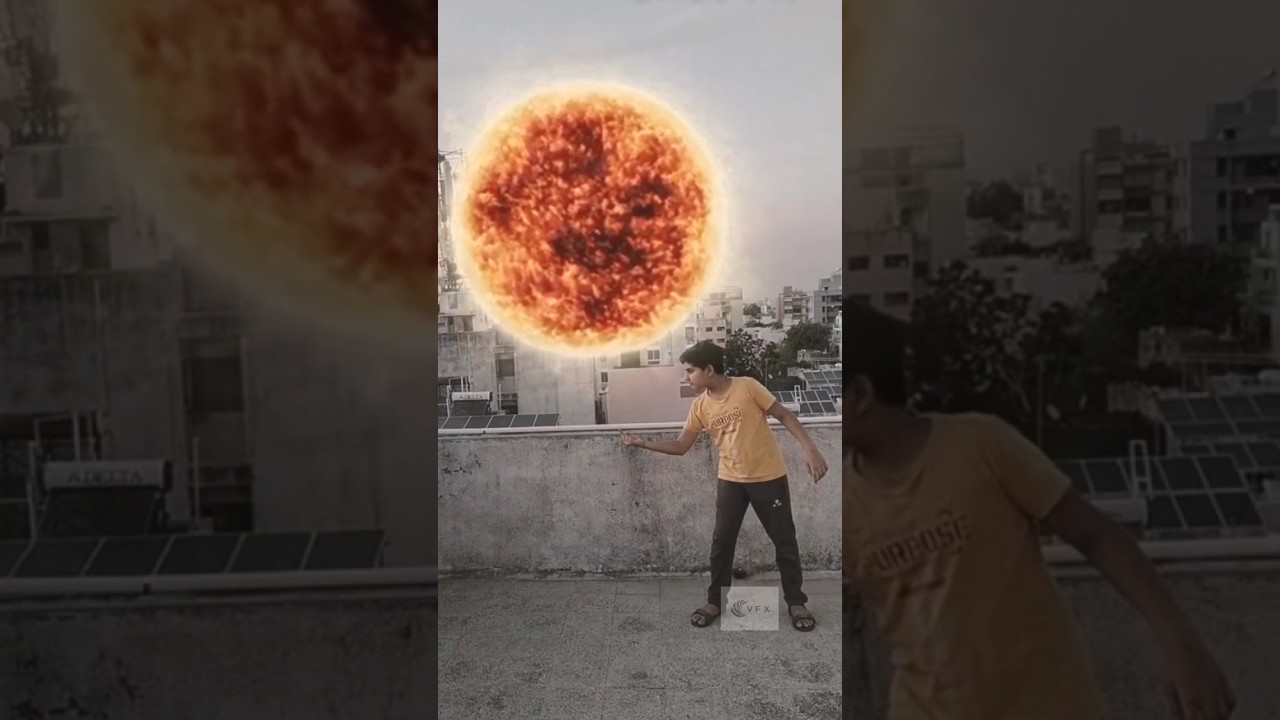 Boy vs Sun Explosion 😱 | 