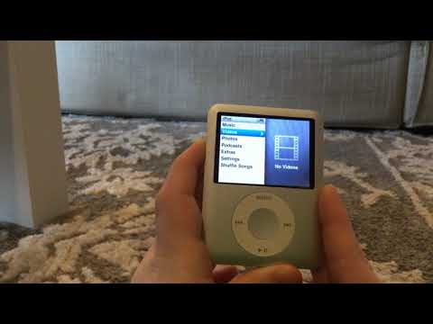 How to turn off /on your iPod nano 3rd gen