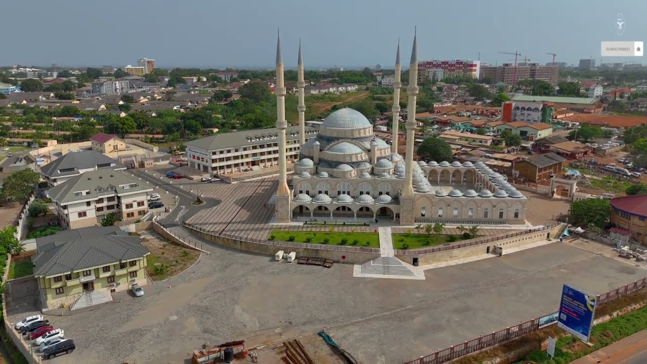 The Most Incredible Mosque In Ghana, West Africa ll Accra Il 4K