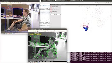 ORB SLAM2 combined with YOLO (TUM dataset)