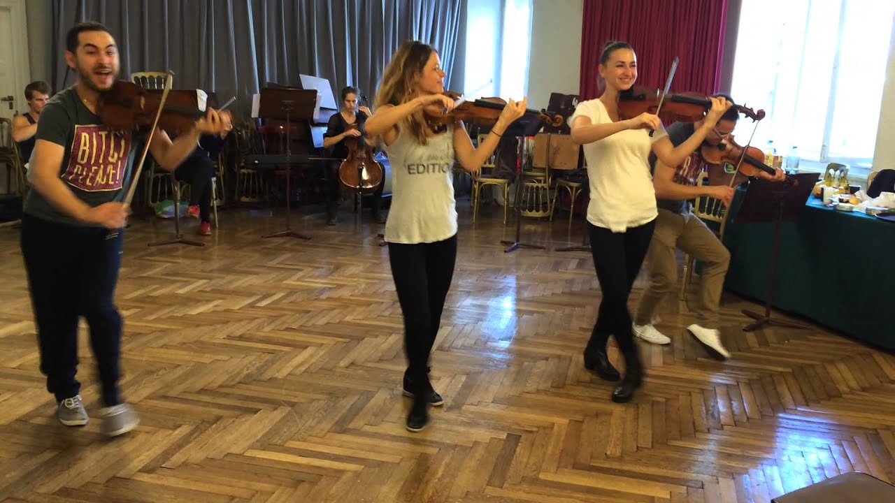Samba Violins - Rehearsal of the League of X-traordinary Musicians