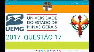 UEMG 2017 questão 17, Um estudante dispunha de um espelho côncavo e de uma lente biconvexa de vidro