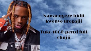 Diamond platnumz- Chitaki (lyrics video)