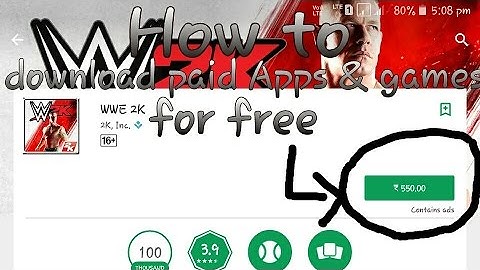 Paid Apps Games for free on Android , ios (without root)