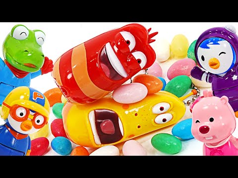 Pororo has <strong>lost</strong> the toy! Let&amp;#39;s shine the light <strong>with</strong> Lava Fresh! | PinkyPopTOY