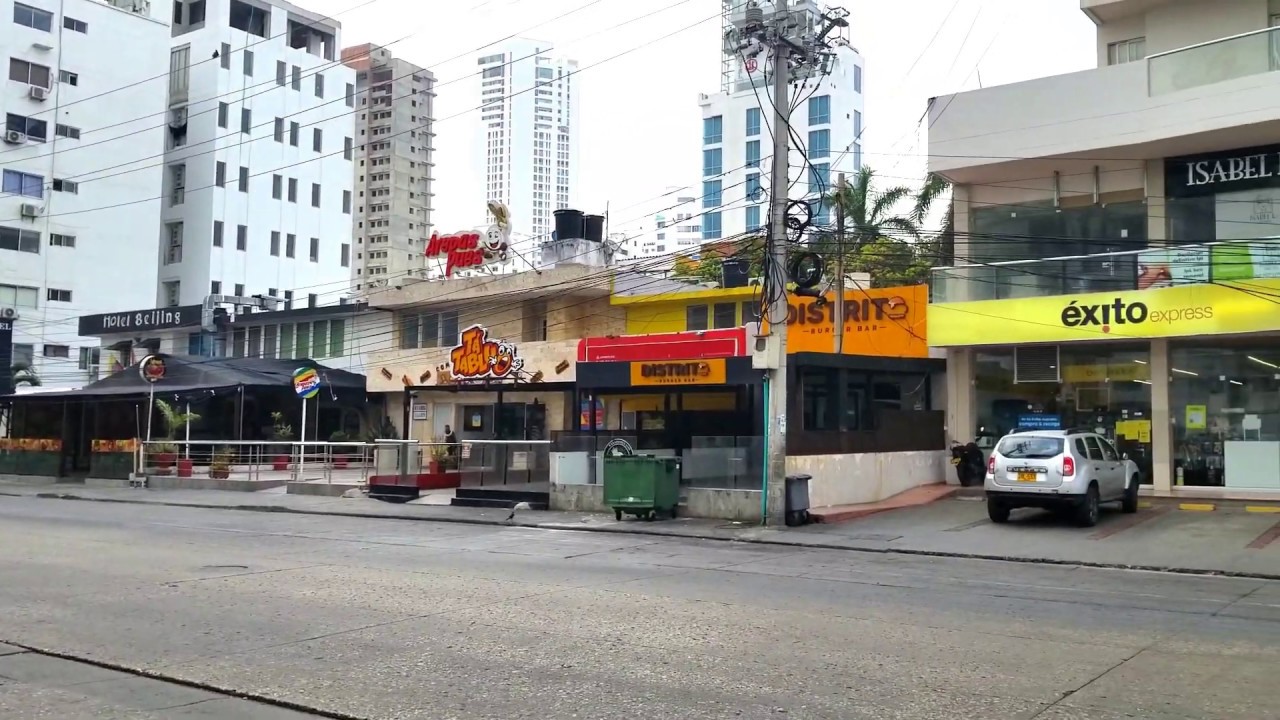 Cartagena Colombia during the 