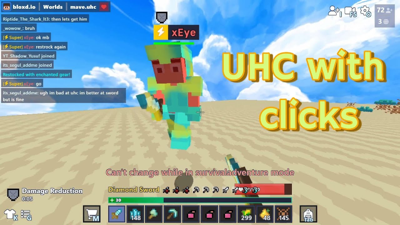 UHC With mouse clicks - YouTube