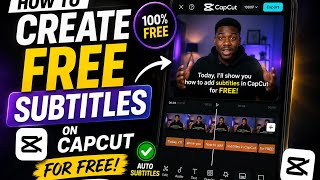 CapCut Auto Captions tutorial: How to Create FREE Subtitles/Lyrics Video in CapCut (Auto Captions Tutorial 2026)