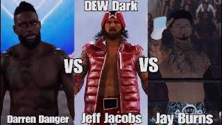 Darren Danger VS Jeff Jacobs VS Jay Burns TLC Match DEW Dark Friday 17th May 2024