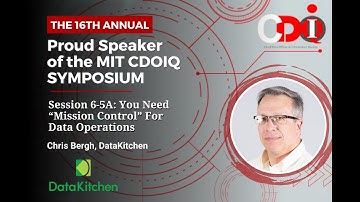 2022 MIT CDOIQ Symposium Session 6-5A - Chris Bergh