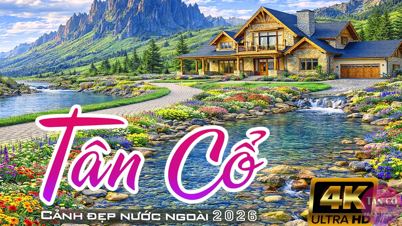 Mở ngay nàng Xuân đã đến đây 2026 LK Nhạc CẢI LƯƠNG CA CỔ Đỉnh Cao Cảnh Đẹp 4K TÂN CỔ Nước Ngoài