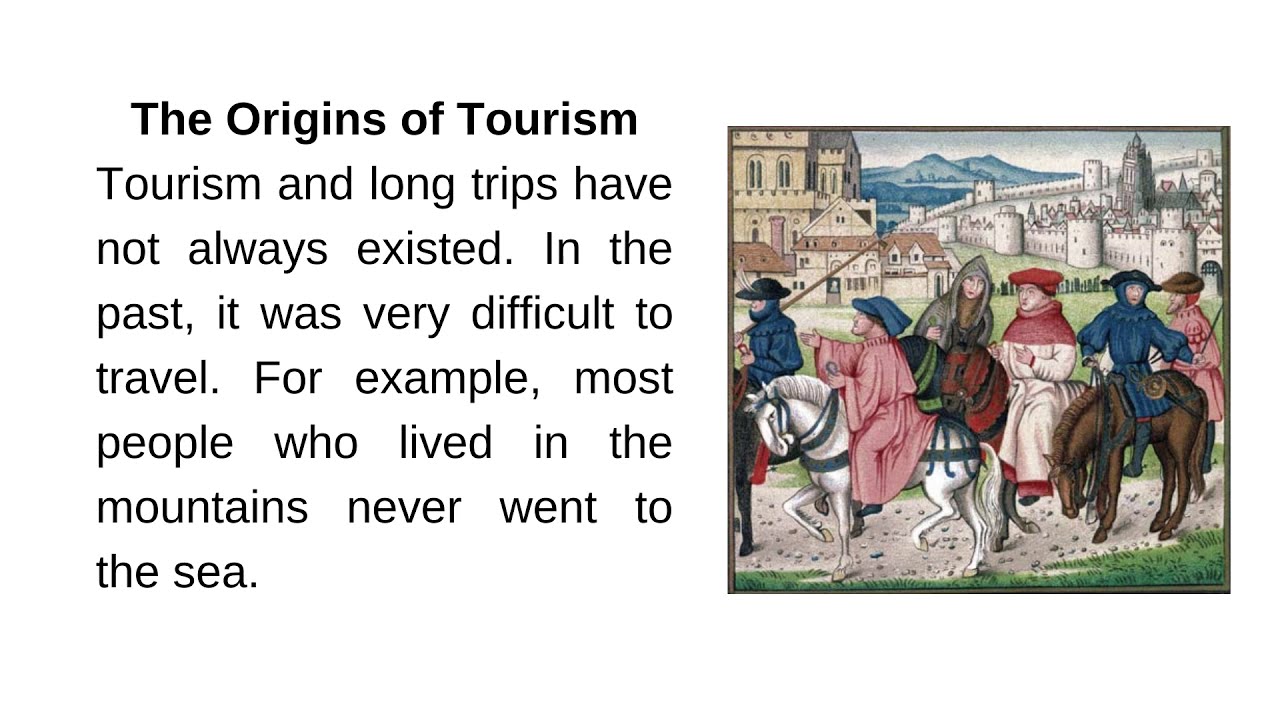 tourism definition in history