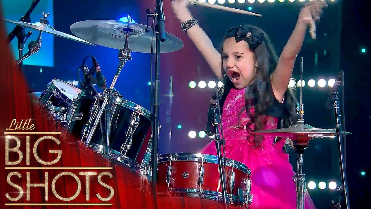 Eduarda The Brazilian Drumming Sensation! @Best Little Big Shots