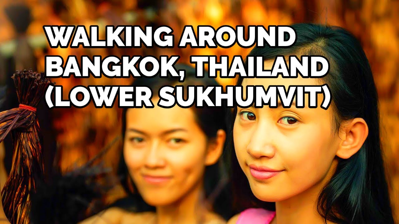 Walking Around Lower Sukhumvit Road in Bangkok, Thailand (May 2021)