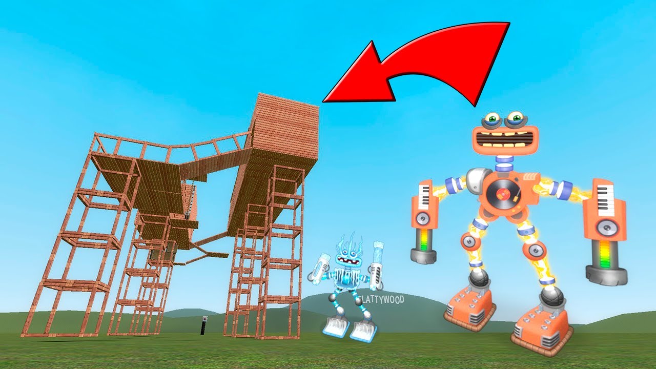 MY SINGING MONSTERS Wubbox vs Epic Houses in Garry's Mod Part 17