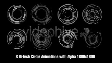 Circle Elements Vol. 2 | Motion Graphics - Videohive template