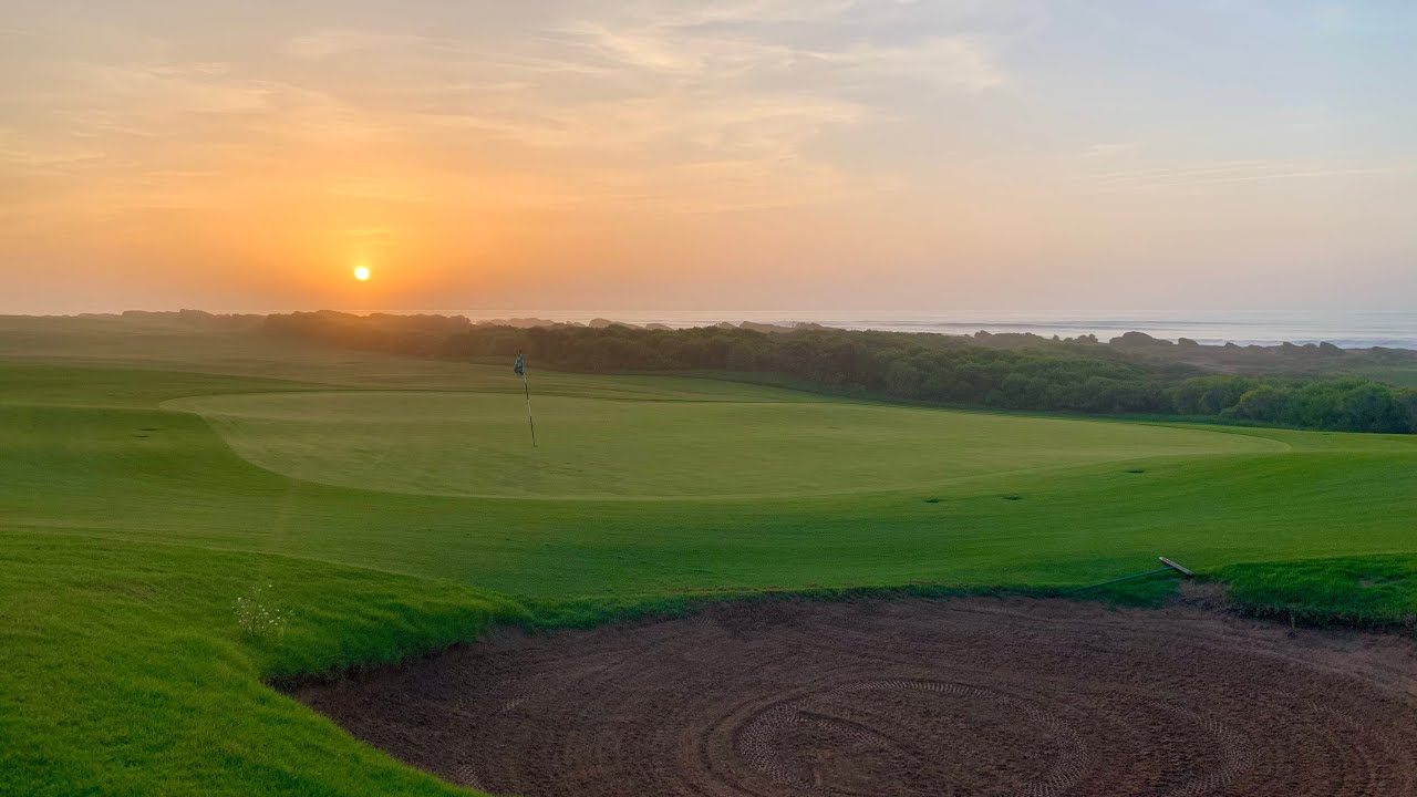 Golf in Morocco  ...  Voiceover added for demonstration by VoiceTalentAlex.com