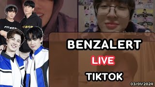 BENZALERT LIVE TIKTOK [03/01/2024] #bbenzalert #benzalert #แบตเตอรี่ของอเลิ๊ต #pitbabetheseries