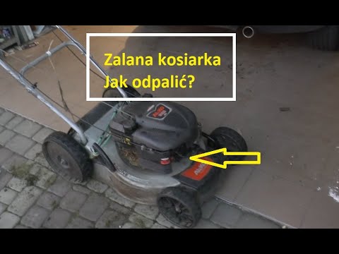 Jak zapalić zalaną kosiarkę | Zalana świeca