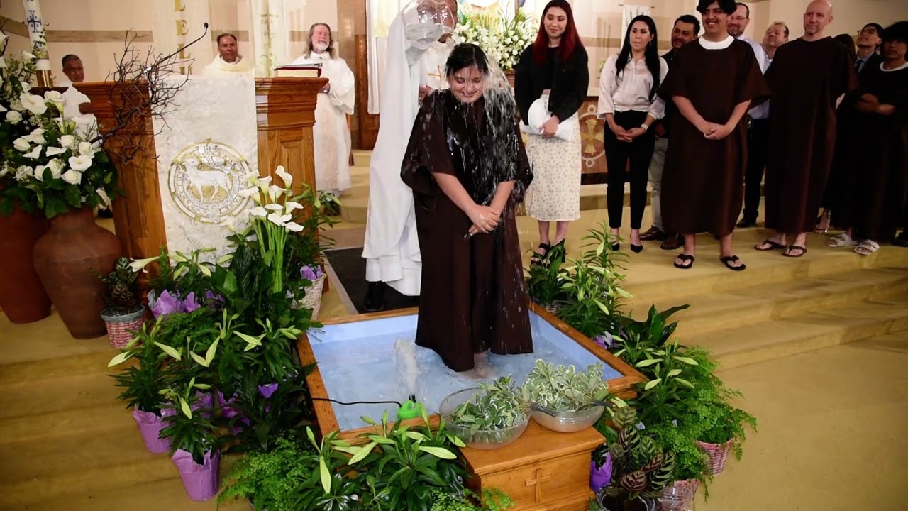 St. Finbar 2023 Easter Vigil Baptism.