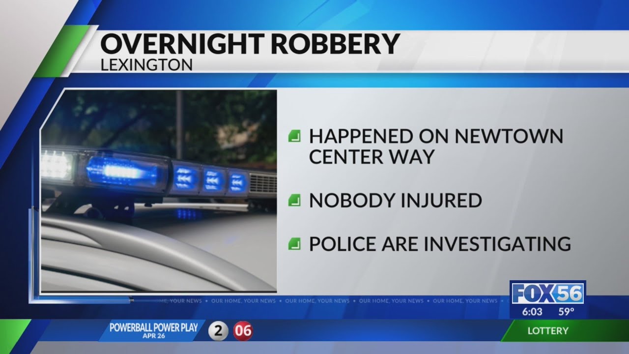 Robbery occurs at gas station in Lexington - YouTube