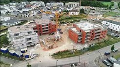 Chantier LES RÉSIDENCES DU PARC Yutz AEROPARC 2019 / Groupe C&C immobilier