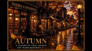 Autumn on the Old Town Street | The Fall Equinox | Cozy Autumn Ambience, Rain & Music