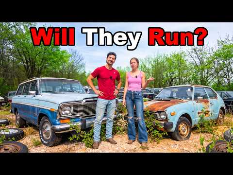 Double Junkyard Challenge- She Thinks She's Faster?!