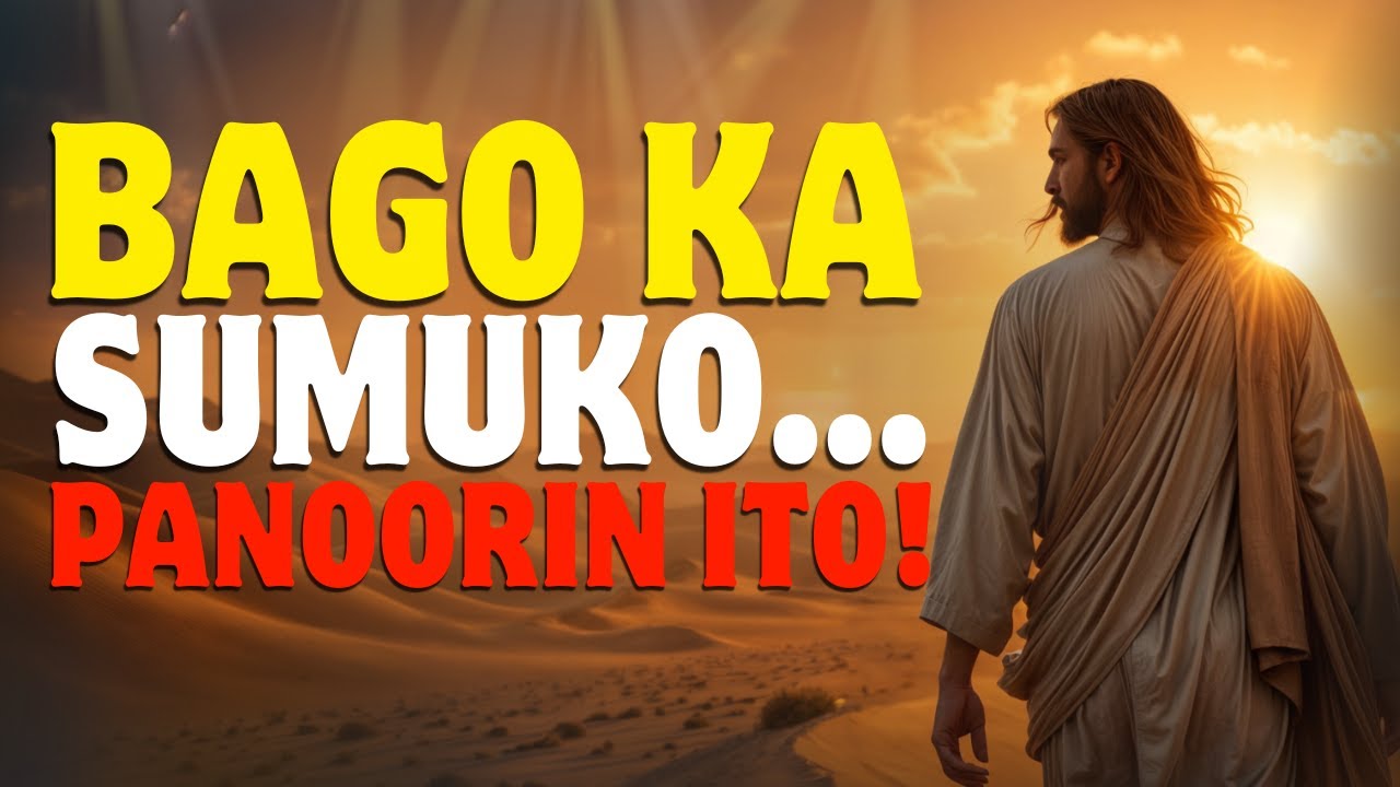 Huwag Kang Sumuko Ngayon... Kumilos si Diyos Nang Tahimik! - Banal na Motibasyon