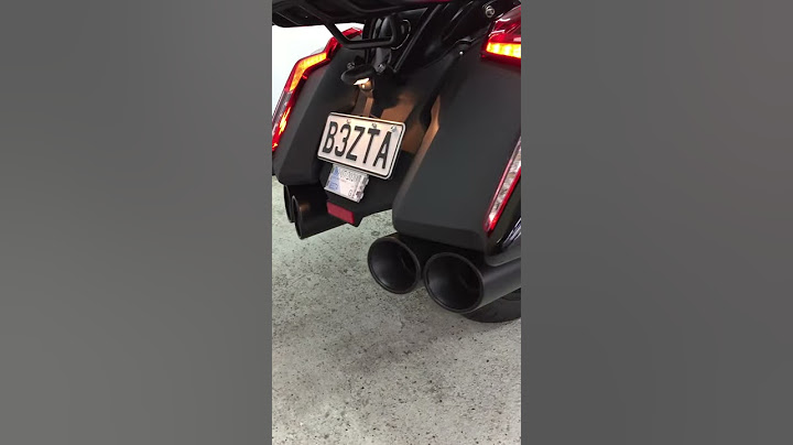 2020 BMW K1600 Bagger with full Remus exhaust system.
