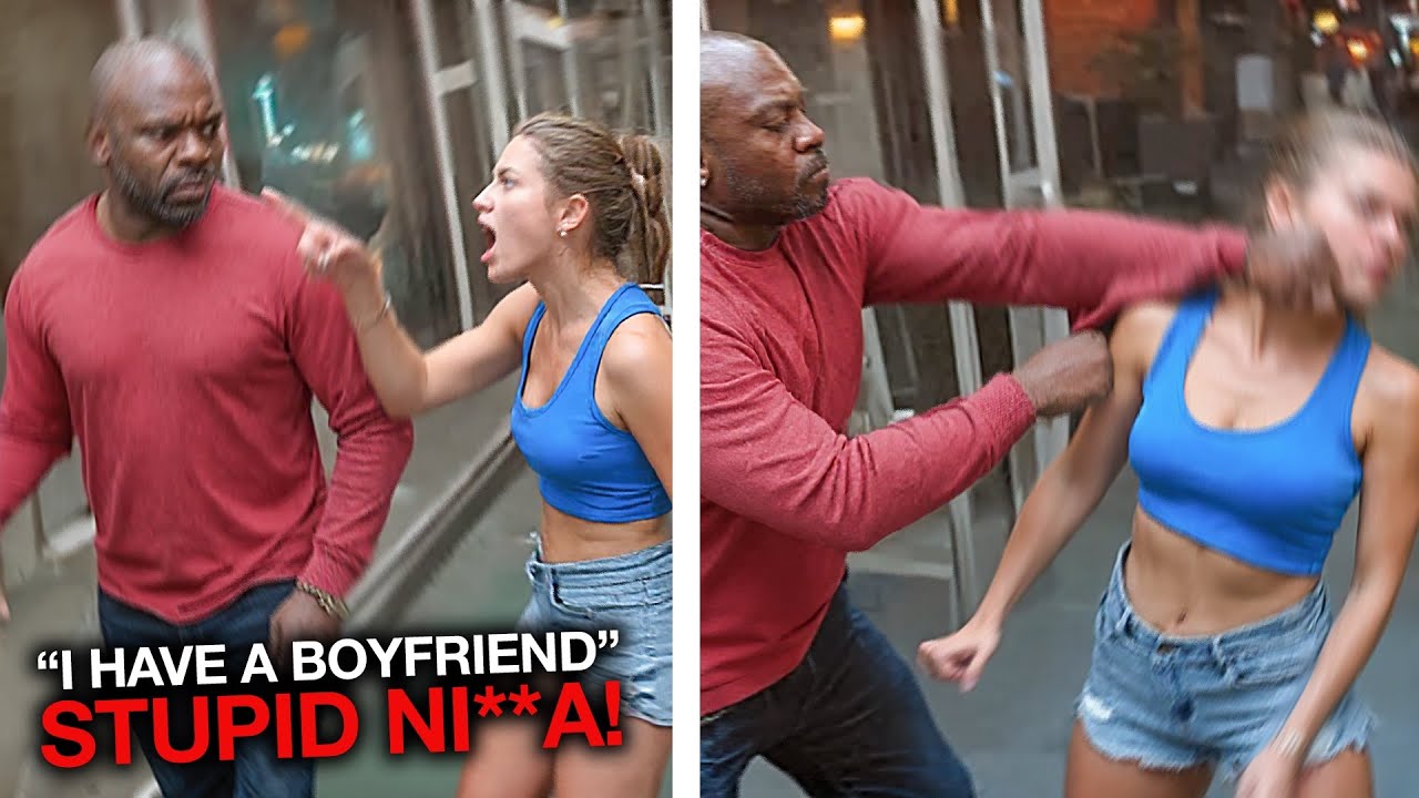 Racist Karen Picked A FIGHT and Got KNOCKED OUT COLD!