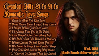 Greatest Hits Romantic Love Songs 💖 Love Songs 80's 90's - Soft Rock Ballads - Playlist Vol. 223 screenshot 4