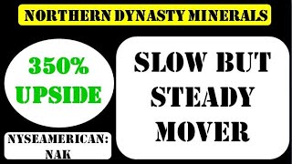 Northern Dynasty Minerals Slow but steady mover - nak stock