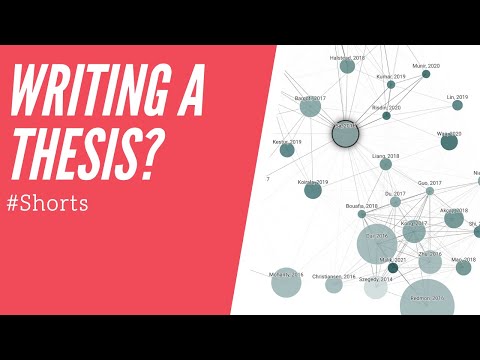 Writing a Thesis? Use Connected Papers!