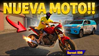 ROBANDOME LA NUEVA SUPER MOTO DE ELITE AUTO BRASIL 🤑 | Hornet 600 🚀🔥