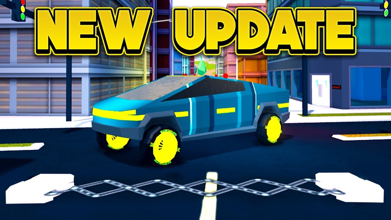 New Cybertruck Spike Traps Update Roblox Jailbreak Youtube - roblox jailbreak you spin