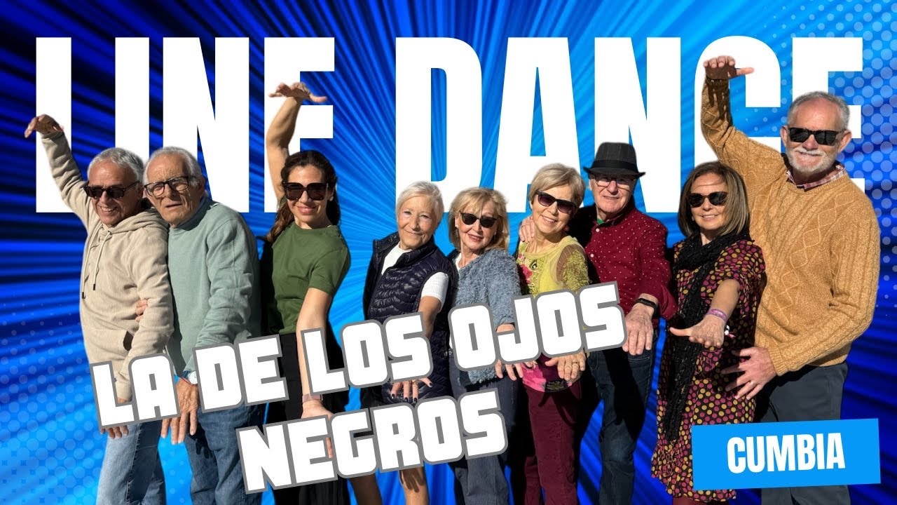 La de los ojos negros ( Cumbia ) ★ Baile en Línea ★ Line Dance ★ Ballo di Gruppo ★ Choreo