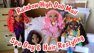 🌈 Rainbow High EBay Opening Doll Spa Day & Hair Restyle Special Edition Doll