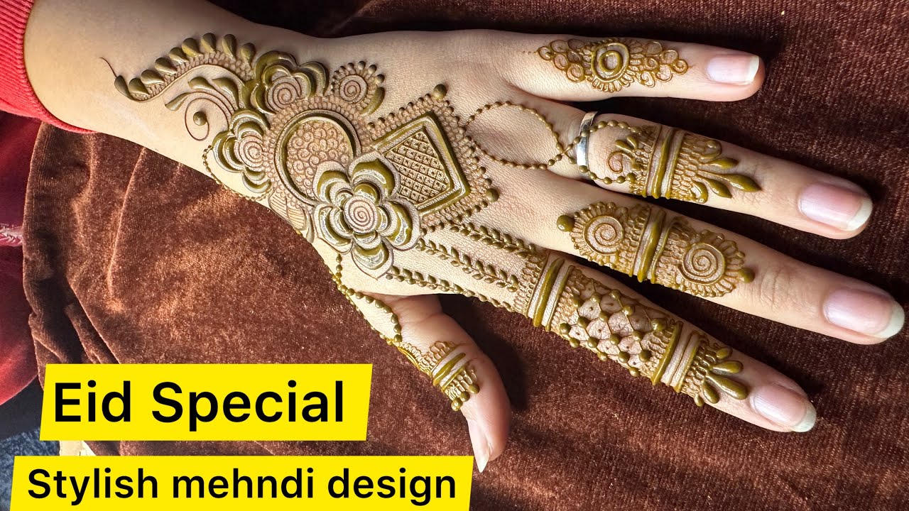 Eid Simple back hand mehndi design || full back hand mehndi design || 13 back hand mehndi design ||