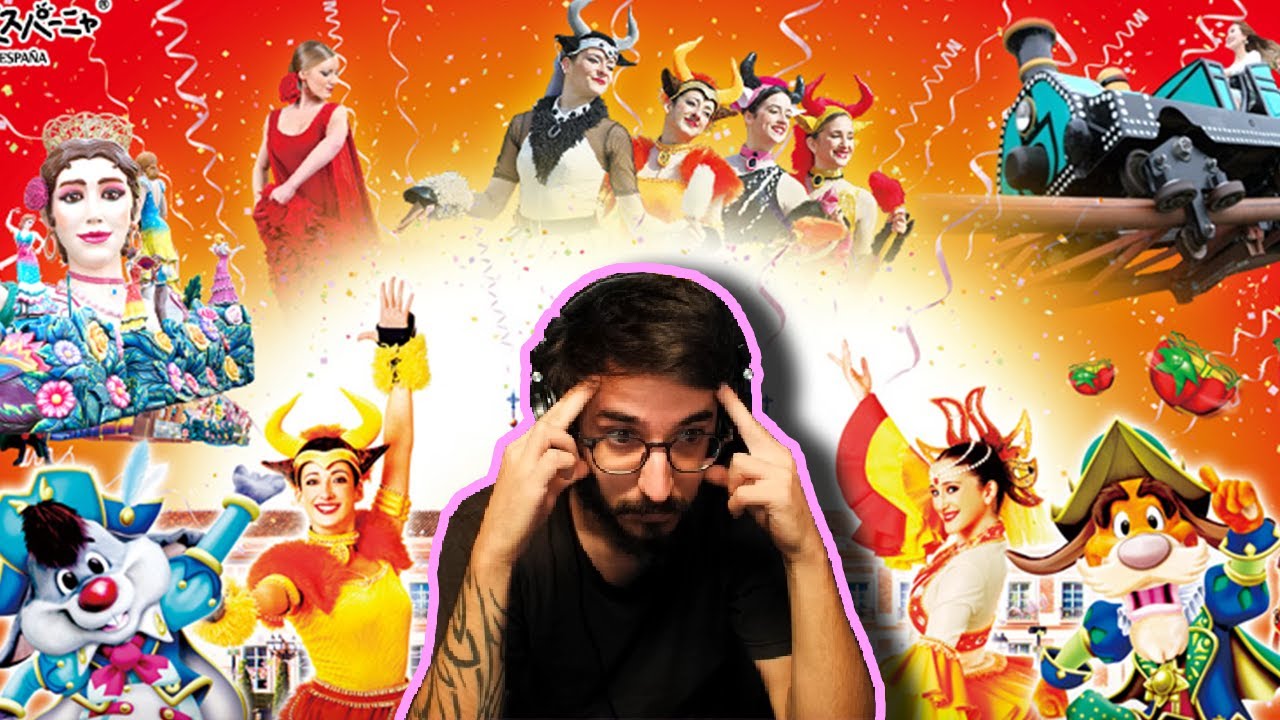 El parque de atracción de ESPAÑA en JAPÓN