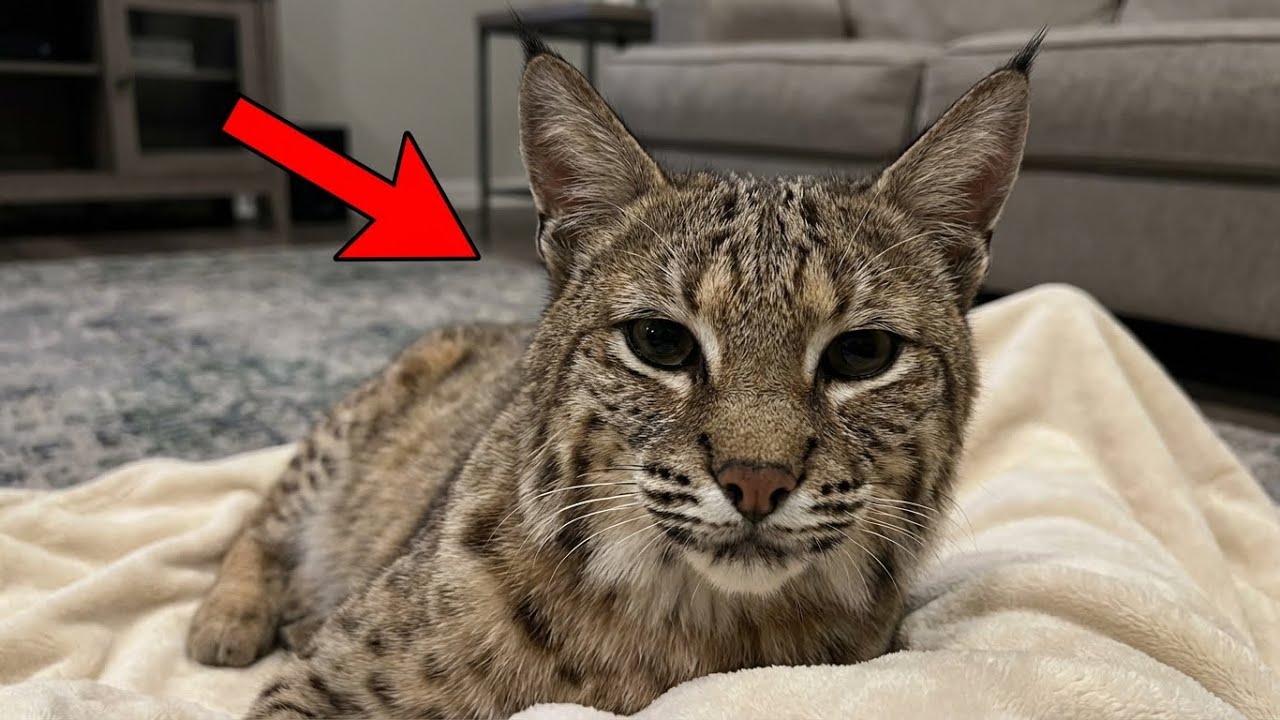 He Opened His Door to a PREGNANT Bobcat — Days Later, Vets Screamed When She Gives Birth