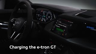 Audi Tech Tutorial: Charging the etron GT