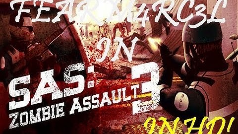 SAS Zombie Assualt 3 | OnSlaught Mode | Co-Op | All By Myself? | in HD