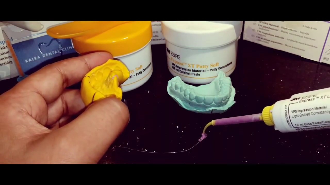 AP Dental Silicone two components putty