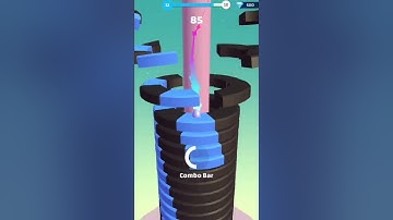 Helix stack jump level 21 #shorts #babygames #game  #android #os