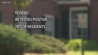 Nearly 80 percent of the people at one senior living community have COVID-19