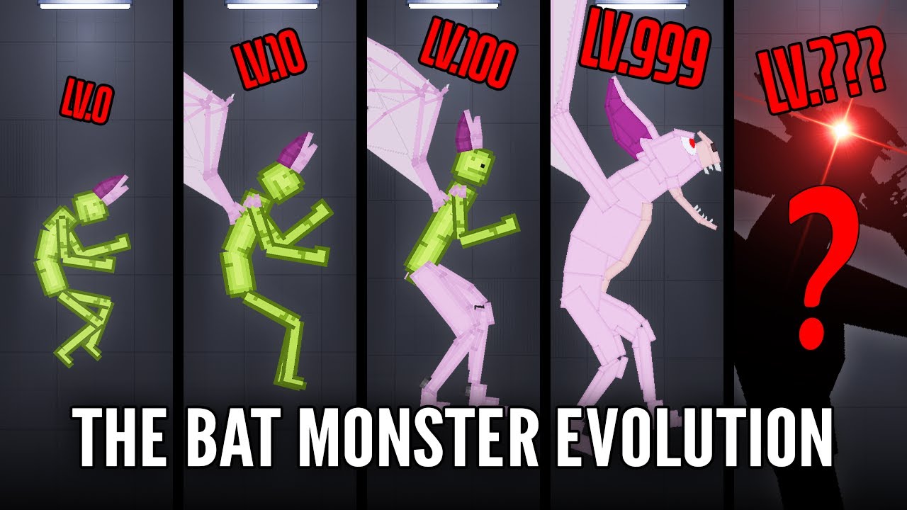 New Evolution of The Bat Monster - 99 Ninght in The Forest - People Playground